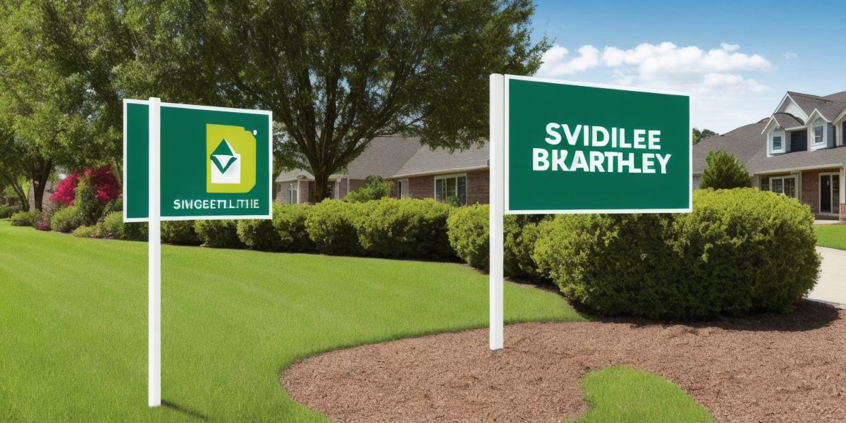 What are the most effective strategies for utilizing marketing yard signs to promote a business